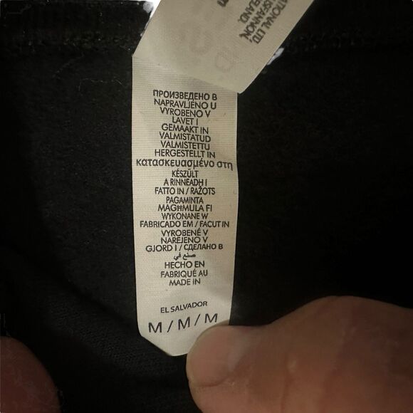 Playboi Carti Hoodie Mens Medium Black 2021 Narcissist Tour Rap Graphic Jerzees - Picture 5 of 12